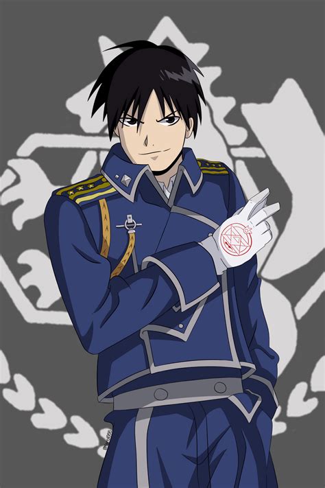 fullmetal alchemist brotherhood colonel mustang